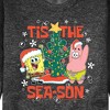 Men's - SpongeBob SquarePants - Tis The Season Graphic Fleece Sweatshirt - 2 of 4