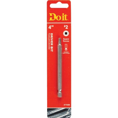 Do it Best Do it #2 Square Recess 4 In. Power Screwdriver Bit 375591DB