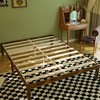 FUFU&GAGA Sturdy Wooden Minimalist Platform Bed Frame  800 Lbs Capacity, 3 Finishes Choices No Box Spring  Breathable & Easy Assembly - 3 of 4