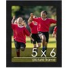 PosterPalooza | Photo Size Simple Black Picture Frame - UV Acrylic, Foam Board Backing, Hanging Hardware - 2 of 4