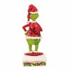 Jim Shore 6.75 In Happy Grinch Dr. Seuss Christmas Character Figurines - 3 of 3