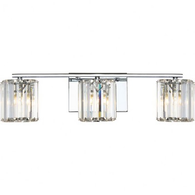 Quoizel Lighting Divine 3 - Light Vanity in  Polished Chrome