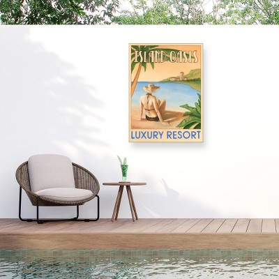 "Island Oasis" Outdoor Canvas