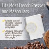 Impresa [200 pack] No Mess French Press Brew Bag to Save Time Cleaning - Disposable - 3 of 4