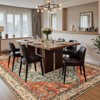 Lahome Boho Traditional 6'x9' Area Rugs Ultra-Thin Soft Washable Rugs for Living Room Non-Shed Print Indoor Carpet for Bedroom Playroom Nursery - 3 of 4