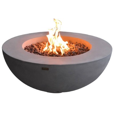 Lunar 42" Propane Fire Pit Bowl Patio Heater - Elementi