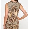 Women's Sleeveless Animal Printed Top - ELLISON - 2 of 3