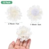 Unique Bargains Mesh Fabric Full Chiffon Flowers for DIY 12 Pcs - 3 of 4