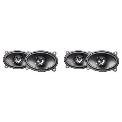 MB Quart 2-Pairs Discus DK2-146 4x6 Inch Coaxial Speakers