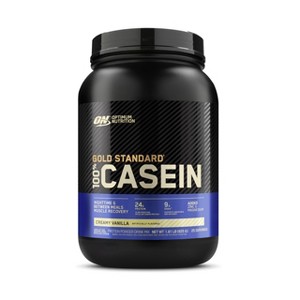 Optimum Nutrition Gold Standard 100% Micellar Casein Protein Powder, Slow Digesting, Helps Keep You Full, Overnight Muscle Recovery, Creamy Vanilla - 1 of 4