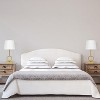 Set of 2 17.75" Ichabod Twin Table Lamps - River of Goods: Gold-Tone Metal, White Linen Shades, UL Listed - 2 of 4