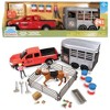 Big Country Toys: Truck & Horse Trailer Adventure - 24pc Rodeo Toy Playset, 3+ - 2 of 4