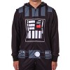 Seven Times Six Star Wars Hooded Union Suit Men's Darth Vader Caped Costume Pajama - image 2 of 4