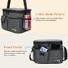 Tirrinia Adults Kids Insulated Leakproof Lunch Bag With Pocket, Reusable Lunch Bento Box, Small Lunch Cooler Tote Bag - 3 of 4