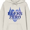 Edens Zero Logo Long Sleeve Sand Adult Hooded Sweatshirt - image 2 of 2