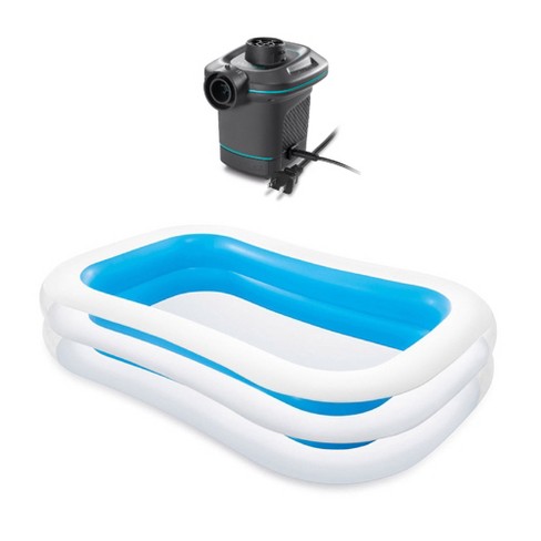 Intex Swim Center 198 Gal. Family Swimming Pool & 120v Electric