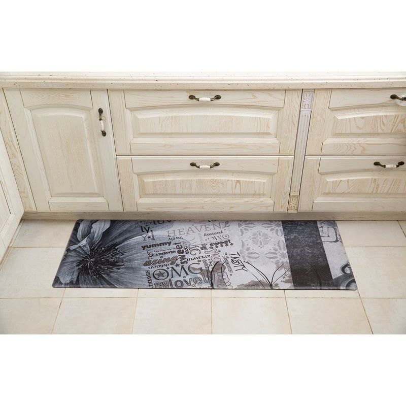 J&V TEXTILES 20" x 55" Oversized Cushioned Anti-Fatigue Kitchen Runner Mat (Kitchen Art), 3 of 6