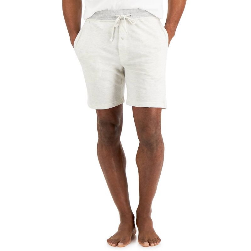 Hanes Premium Men's 9" French Terry Pajama Shorts 2pk, 6 of 7
