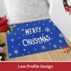 COZONY Christmas Front Door Mat, Xmas Decorative Welcome Doormat, Washable Non-Skid Floor Mat for Outdoor Indoor, Bedroom Living Room Kitchen Nursery - 2 of 4