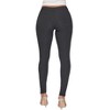 YMI Women's Hyper Stretch Mid-Rise 5 Pocket Slim Fit Skinny Jeans - 3 of 4