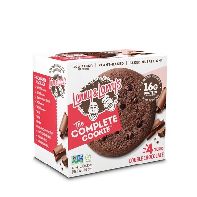 Lenny & Larry's Complete Vegan Cookie - Double Chocolate Chip - 4ct