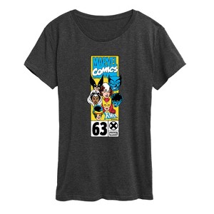 Women's - Marvel - X Men Heads Short Sleeve Graphic T-Shirt - 1 of 4