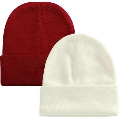 MSDC 2 Pack Beanie for Men Women Slouchy Beanie Hats Winter Knit Caps Soft Ski Hat Unisex