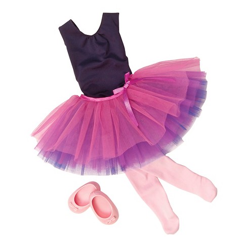 American Girl Truly Me Ballet Practice Accessories for 18 inch Dolls (Doll Not Included), Pink
