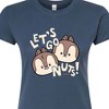 Women's - Disney - Let's Go Nuts Juniors Fitted Graphic T-Shirt - 2 of 3
