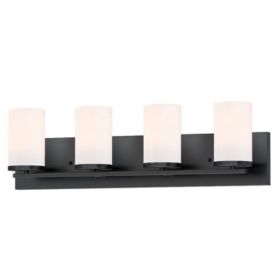Maxim Lighting Lateral 4 - Light Vanity in  Black