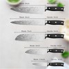 5-Piece Kitchen Knife Set, High-Quality Material, Extremely Sharp Blades for Effortless Cutting, Luxury Gift Box - 2 of 4