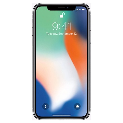 Apple iPhone X Pre-Owned (GSM-Unlocked) 64GB - Silver