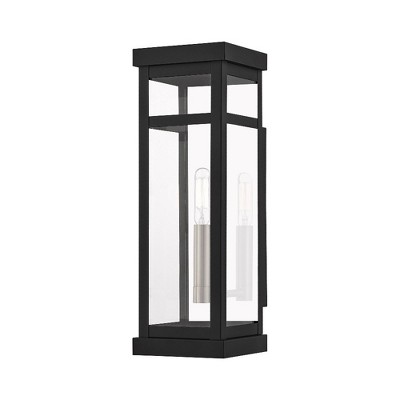 Livex Lighting Hopewell 1 - Light Wall Light in  Black