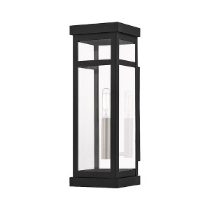 Livex Lighting Hopewell 1 - Light Wall Light in  Black - 1 of 1