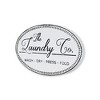 Cheung's Karla Rustic Metal Laundry Sign - White - 3 of 4