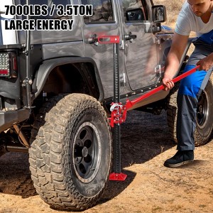 48-inch Off-Road Recovery Jack, 3.2-ton (7000 lbs) High Lift Multipurpose Jack, Heavy-Duty Jack for Off-Road Vehicle Recovery and Outdoor Adventures - 1 of 4