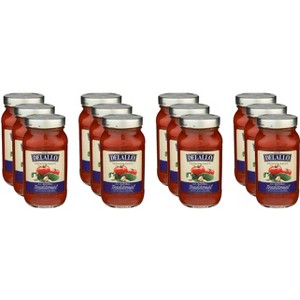 Delallo Sauce Traditional Spaghetti - Case of 12 - 24 OZ - 1 of 4