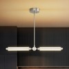 Rennnsan Wynveth 31"W Linear Modern LED Dimmable Kitchen Island Pendant - 4 of 4