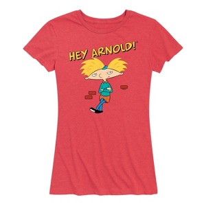 Women's - Hey Arnold! - Cool Arnold Short Sleeve Graphic T-Shirt - 1 of 4