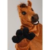 HalloweenCostumes.com One Size Fits Most   Horse Costume with Moving Mouth Mask for Adults., Black/Brown - image 3 of 4