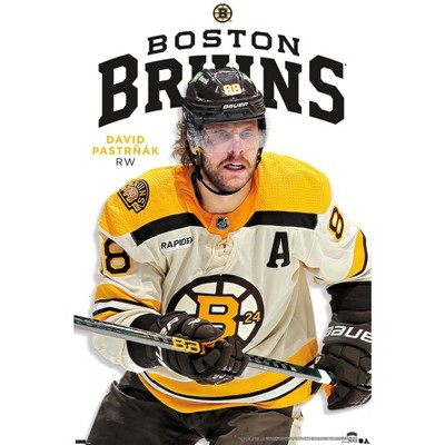 Trends International NHL Boston Bruins - David Pastrnák Feature Series 24 Framed Wall Poster Prints