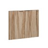 Sauder 24" Portage Park Bookcase Door Kit Kiln Acacia: Hidden Storage, Laminated Surface, MDF Frame - 4 of 4