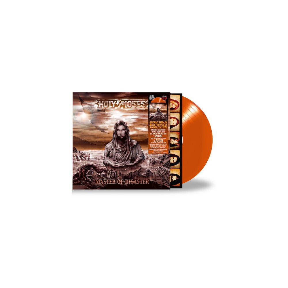 Holy Moses - Master of Disaster - Orange (Colored Vinyl Orange Limited Edition Remastered Extended Play)