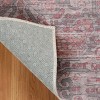 Bohemian Medallion Non-Slip Machine Washable Indoor Area Rug or Runner by Blue Nile Mills - 4 of 4
