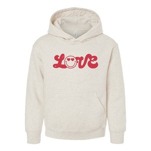 The Juniper Shop Love Smiley Face Youth Graphic Hoodie - 1 of 3