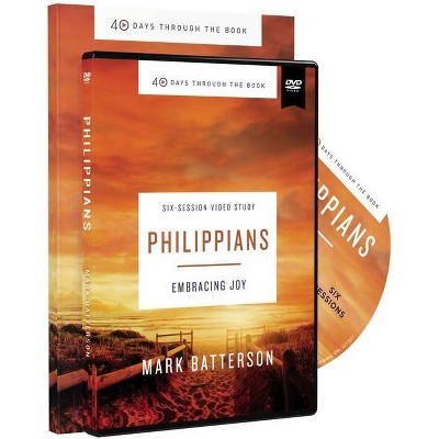 Philippians Study Guide with DVD - (40 Days Through the Book) by  Mark Batterson (Paperback)