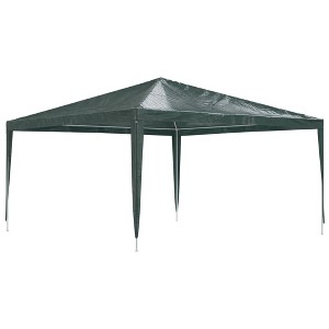 vidaXL Professional Party Tent 13.1'x13.1' Green 0.3 oz/ftÂ² - 1 of 4