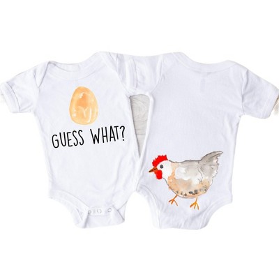 Chicken Butt Farm - Baby Boy Girl Clothes Infant Onesie® Funny Cute Newborn GS1