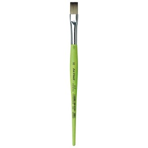 da Vinci FIT Synthetics Student Brush, Synthetic, Acrylic & Tempera, Flat, Series 374, Size 12 - 1 of 3