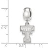 Black Bow Jewelry Sterling Silver Texas Tech Red Raiders NCAA Bead Charm - 3 of 4
